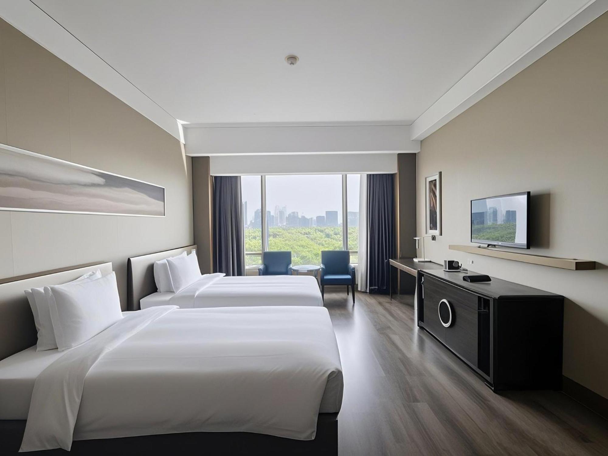 Hotel Crowne Plaza Nanjing Jiangning By Ihg Exterior foto